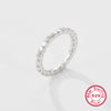 Wholesale 925 Silver Geometric Broken Ring Jewelry With Electroplating