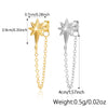 Wholesale 225 Silver Geometric Electroplated Earrings For Women