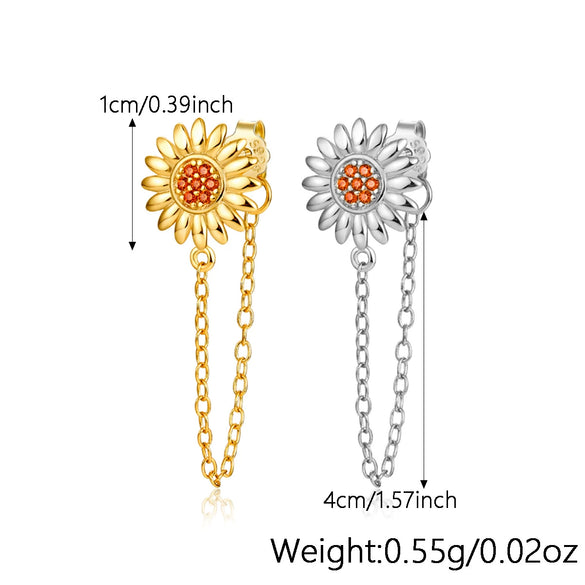 Wholesale 225 Silver Geometric Electroplated Earrings For Women