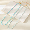 Wholesale 925 Silver Geometric Handmade Beaded Necklace For Women