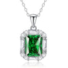 Wholesale 925 Silver Geometric Light Luxury Retro Pendant Necklace For Women