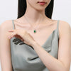 Wholesale 925 Silver Geometric Light Luxury Retro Pendant Necklace For Women