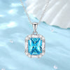 Wholesale 925 Silver Geometric Light Luxury Retro Pendant Necklace For Women