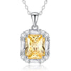 Wholesale 925 Silver Geometric Light Luxury Retro Pendant Necklace For Women