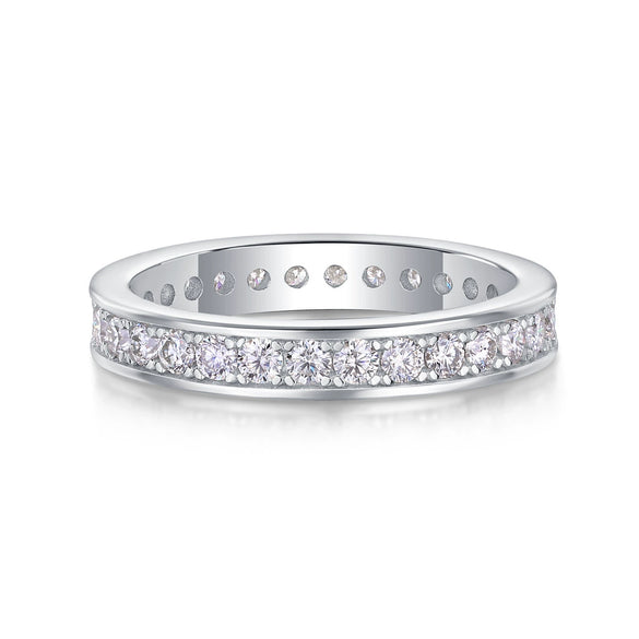 Wholesale Silver 925 Geometric Moissanite Ring For Women