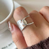 Wholesale Silver Geometric Ring Jewelry For Women