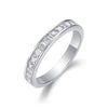 Wholesale 925 Silver Geometric Square Moissanite Ring For Women