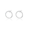 Wholesale 925 Silver Geometric Style Epoxy Inlaid Zircon Women's Earrings