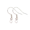 Wholesale 925 Silver Handmade Ear Hook Jewelry Accessories Electroplated Geometric Allmatching