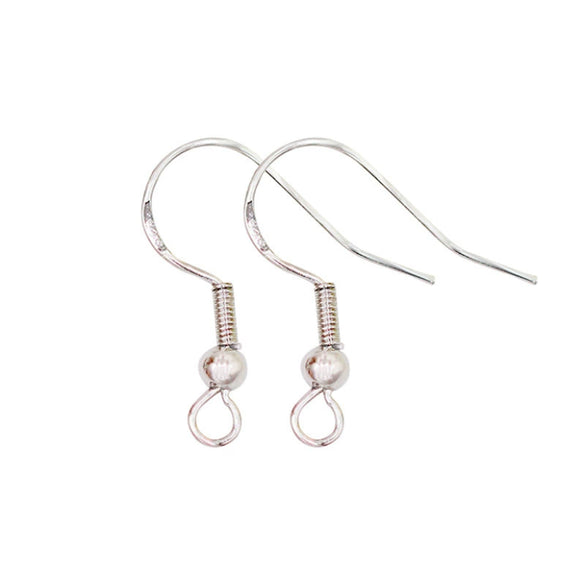 Wholesale 925 Silver Handmade Ear Hook Jewelry Accessories Electroplated Geometric Allmatching