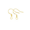 Wholesale 925 Silver Handmade Ear Hook Jewelry Accessories Electroplated Geometric Allmatching