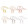 Wholesale 925 Silver Handmade Ear Hook Jewelry Accessories Electroplated Geometric Allmatching