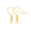 Wholesale 925 Silver Handmade Ear Hook Jewelry Accessories Electroplated Geometric Allmatching