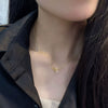 Wholesale 925 Silver Heartshaped Geometric Design Women's Necklace Pendant Accessories