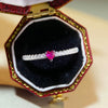Wholesale 925 Silver Heartshaped Love Ring Simple Ins Style Electroplated For Women