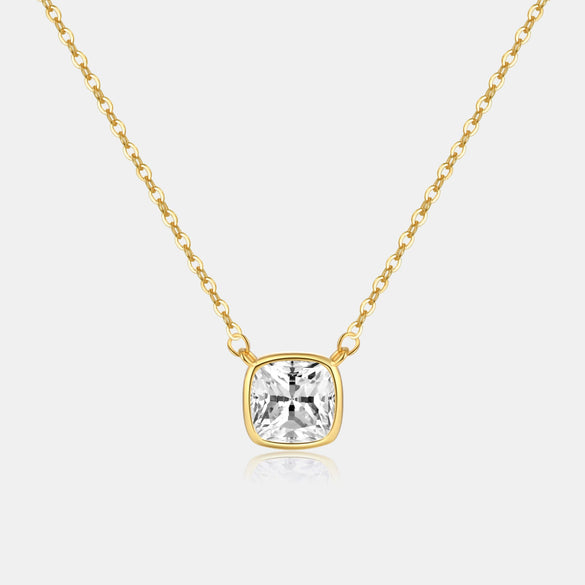 Wholesale 925 Silver Jewelry Necklace With Fairy Temperament And Simple Retro Style Electroplated With Platinum Or 18K Gold