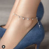Wholesale Silver Jewelry Suit With Water Drop Zircon Electroplated For Female