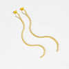 Wholesale 925 Silver Long Tassel Earrings For Women With Platinum Or 18K Gold Electroplating High End Light Luxury And Fashionable