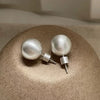 Wholesale Silver Metal Multi Layer Geometric Circle Cold Wind Electroplated Earrings For Women Light Luxury High End Style