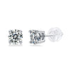 Wholesale 925 Silver Moissanite Inlay Geometric Style Earrings For Women