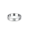 Wholesale 925 Silver Moissanite Ring Geometric Style For Men