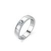 Wholesale 925 Silver Moissanite Ring Geometric Style For Men