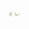 Wholesale Silver 925 Moon Style Earrings With Electroplating Treatment For Women