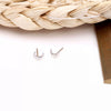 Wholesale Silver 925 Moon Style Earrings With Electroplating Treatment For Women