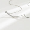 Wholesale 925 Silver Necklace Geometric Simple Women's Fashion Accessories