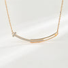 Wholesale 925 Silver Necklace Geometric Simple Women's Fashion Accessories