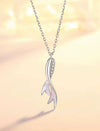 Wholesale Silver Necklace With Animal And Zodiac Shapes And Wave Pattern For Female Students