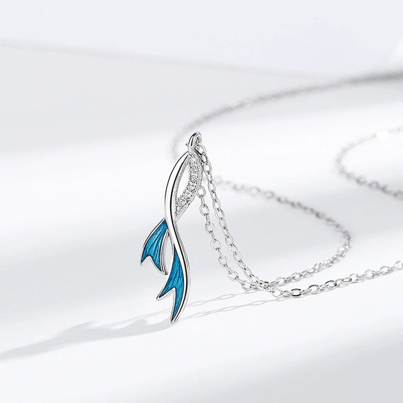 Wholesale Silver Necklace With Animal And Zodiac Shapes And Wave Pattern For Female Students