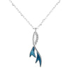 Wholesale Silver Necklace With Animal And Zodiac Shapes And Wave Pattern For Female Students