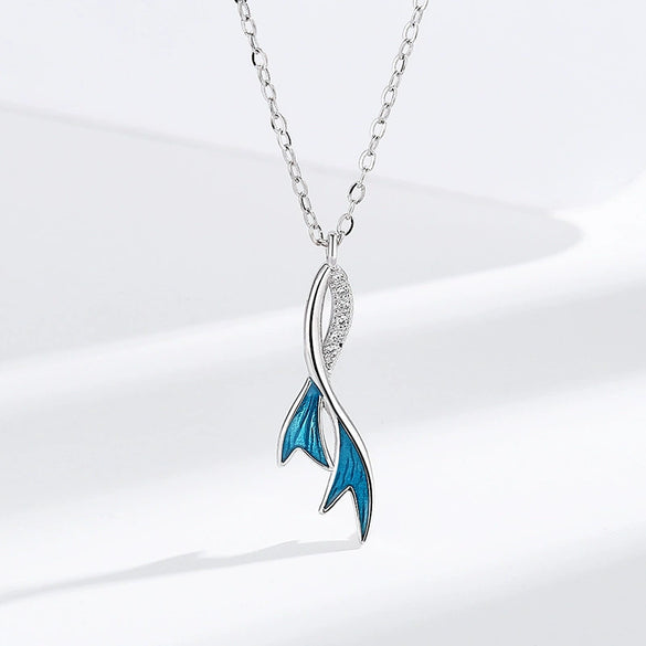Wholesale Silver Necklace With Animal And Zodiac Shapes And Wave Pattern For Female Students