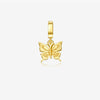 Wholesale 925 Silver Necklace With Butterfly And Five Pointed Star Pendant Electroplated 18K Gold Personality Niche Design