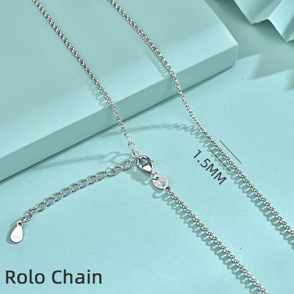Wholesale Silver Necklace With Geometric Design And Electroplating Chain Accessories For Women