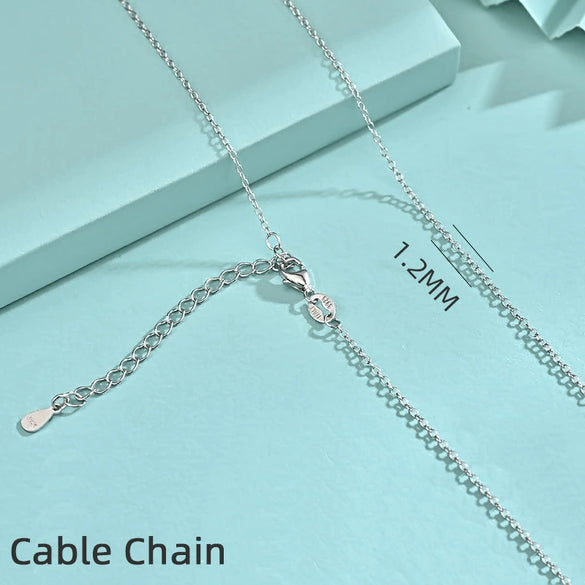 Wholesale Silver Necklace With Geometric Design And Electroplating Chain Accessories For Women