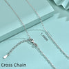 Wholesale Silver Necklace With Geometric Design And Electroplating Chain Accessories For Women