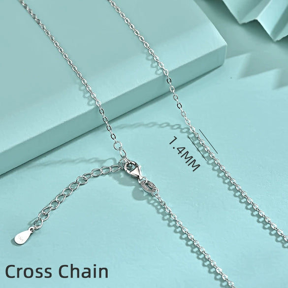 Wholesale Silver Necklace With Geometric Design And Electroplating Chain Accessories For Women