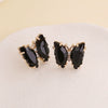 Wholesale 925 Silver Needle Multi Color Butterfly Earrings Copper Material