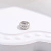 Wholesale Silver Retro Style Tire Bead Pattern Diy Handmade Bracelet Accessories