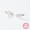 Wholesale 925 Silver Ring With Leaves And Diamond Open Style Electroplated For Women