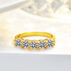 Wholesale Silver 925 Ring With Moissanite Geometric Design Factory Plated 14K For Female