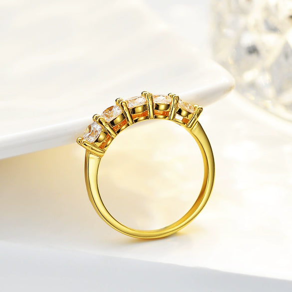 Wholesale Silver 925 Ring With Moissanite Geometric Design Factory Plated 14K For Female