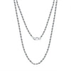 Wholesale Silver 925 Silver O Word Chain Jewelry With Cartoon Style And Electroplating Processing For Unisex