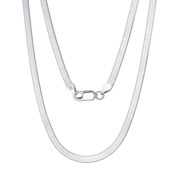 Wholesale Silver 925 Silver O Word Chain Jewelry With Cartoon Style And Electroplating Processing For Unisex
