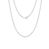 Wholesale Silver 925 Silver O Word Chain Jewelry With Cartoon Style And Electroplating Processing For Unisex