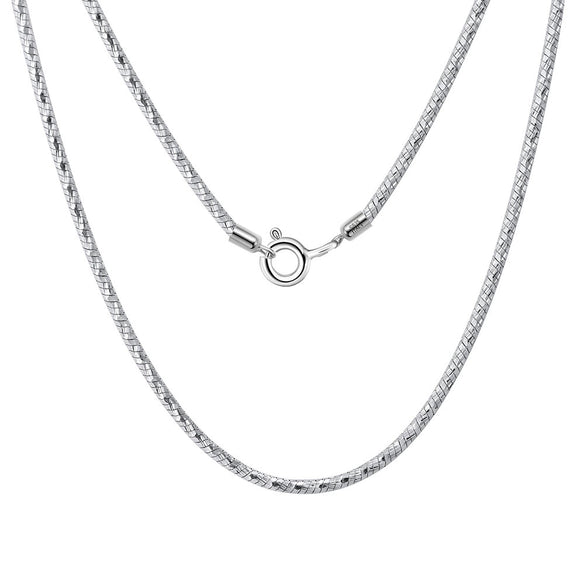 Wholesale Silver 925 Silver O Word Chain Jewelry With Cartoon Style And Electroplating Processing For Unisex
