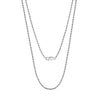 Wholesale Silver 925 Silver O Word Chain Jewelry With Cartoon Style And Electroplating Processing For Unisex