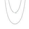 Wholesale Silver 925 Silver O Word Chain Jewelry With Cartoon Style And Electroplating Processing For Unisex